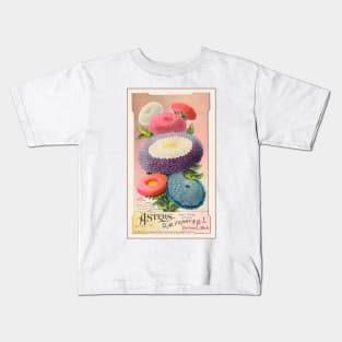 D. M. Ferry & Co. Asters Kids T-Shirt